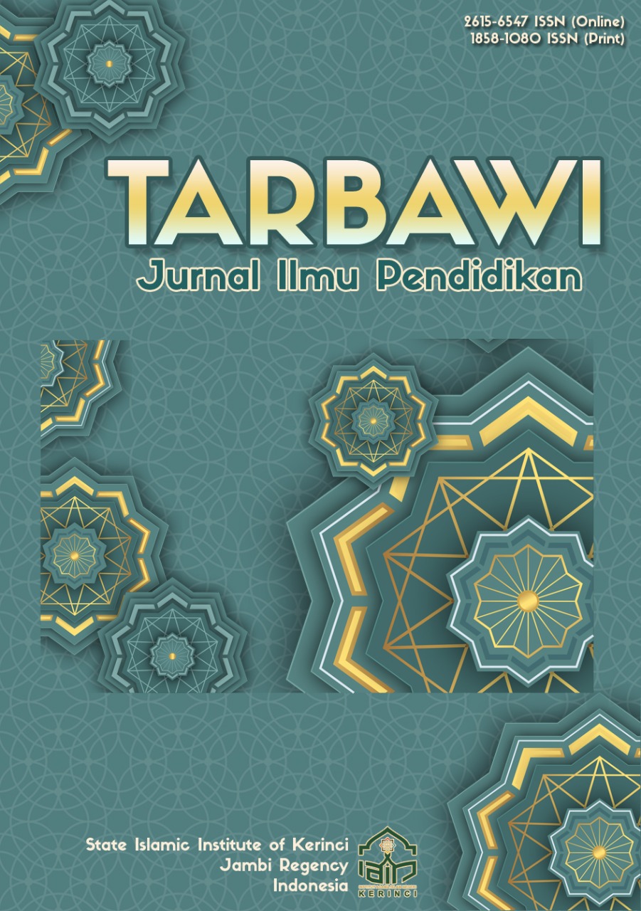 					View Vol. 21 No. 2 (2025): Tarbawi: Jurnal Ilmu Pendidikan
				